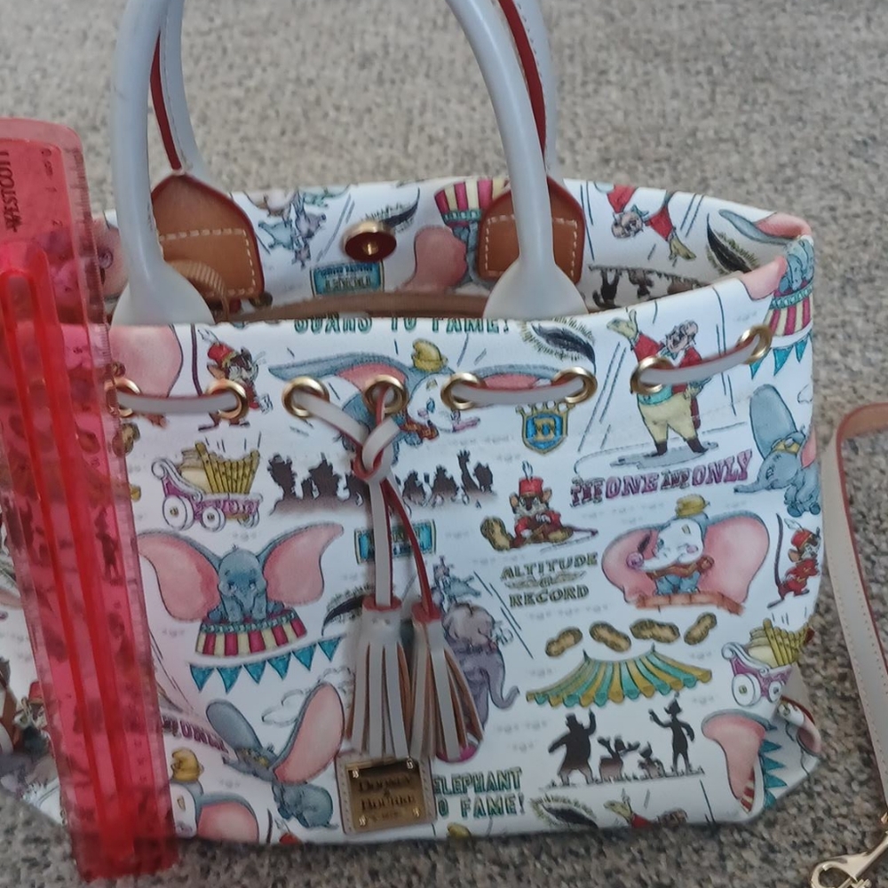2019 Dooney & Burke Disney Dumbo Tassle Tote
